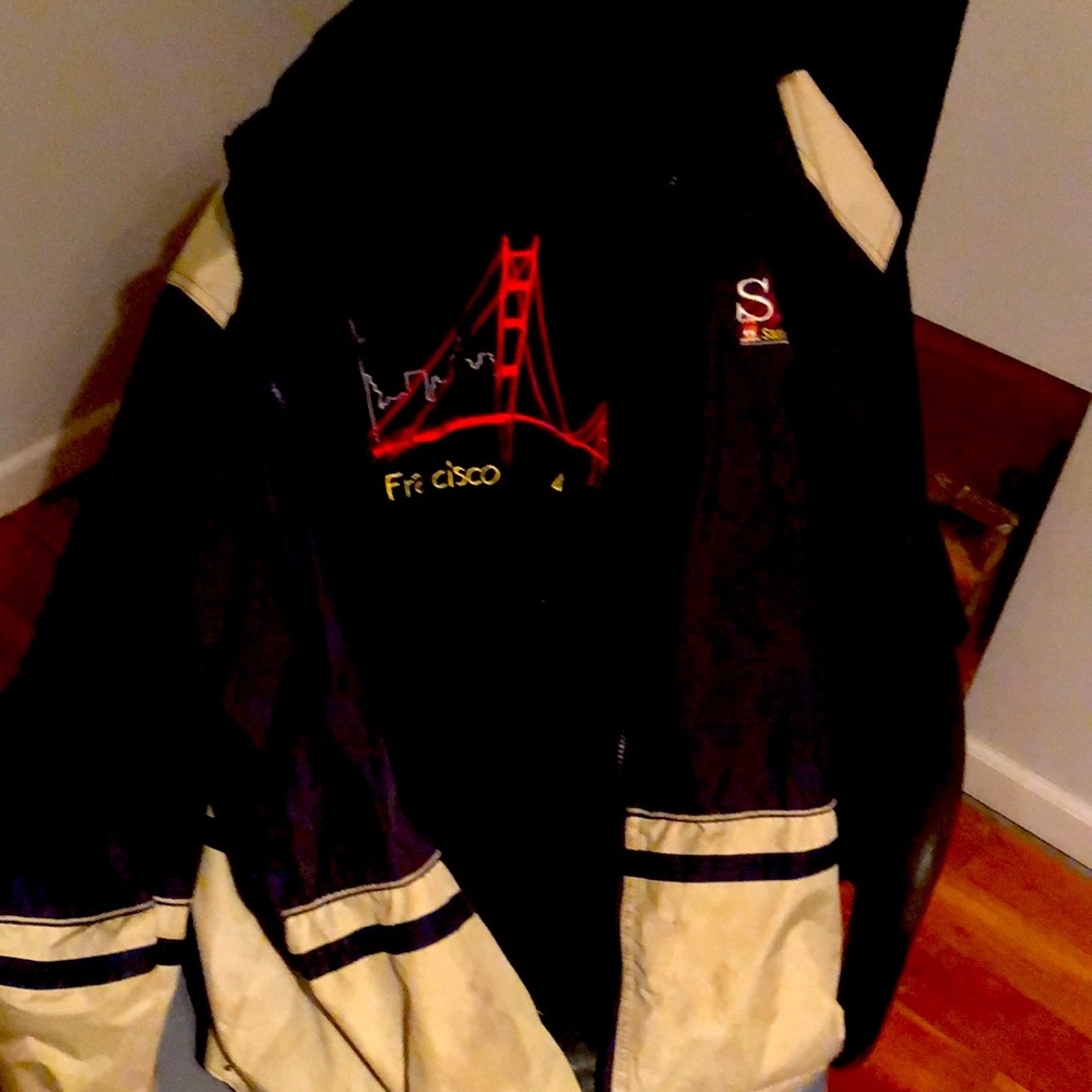 Jacket duel sided wearable San Francisco